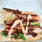 Best Suya Spicy Grill Beef Sandwich in Lowell, MA